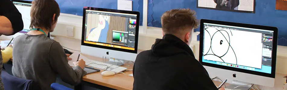 graphic design drawing cartoons